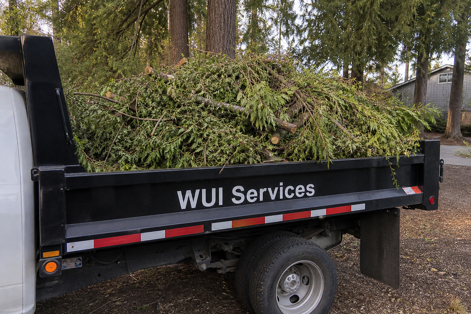 Property cleanup and haul-off completion