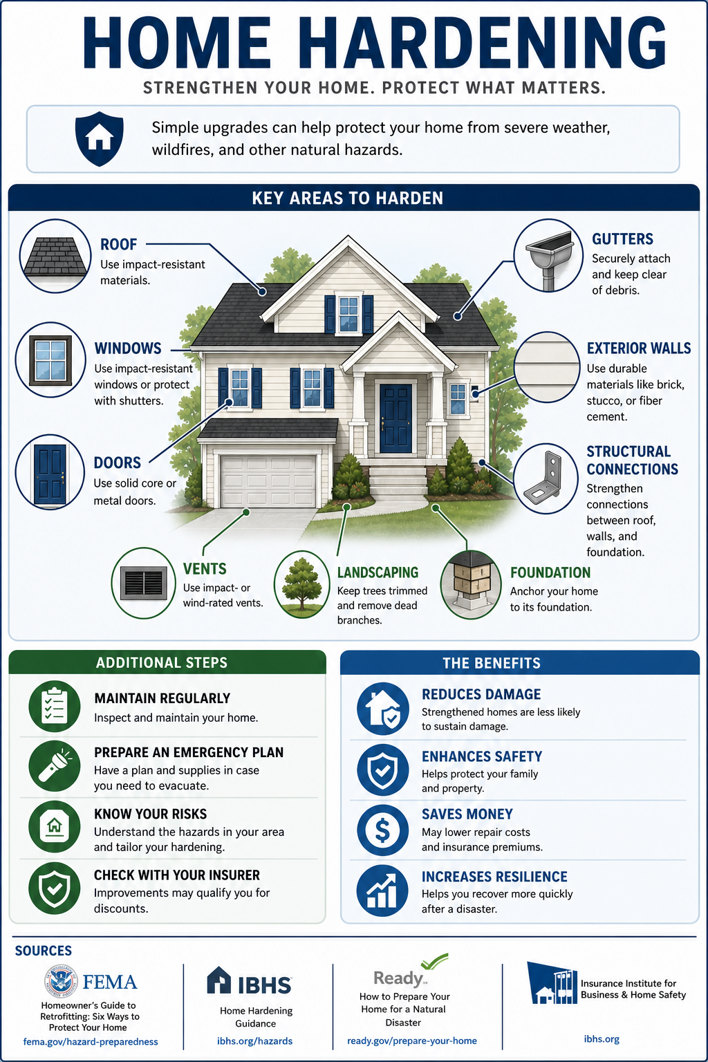 Home hardening strategies